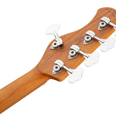 Sadowsky MetroExpress 5-String 24-Fret Modern Bass Roasted Maple Fingerboard 5-String Solid Olympic White image 7