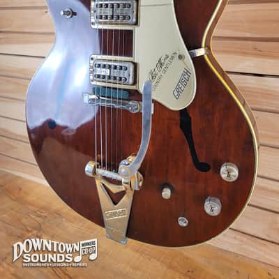 1968 Gretsch Chet Atkins 6122 Country Gentleman with Gretsch Hard Case - Walnut Brown, 7lbs 14oz image 3