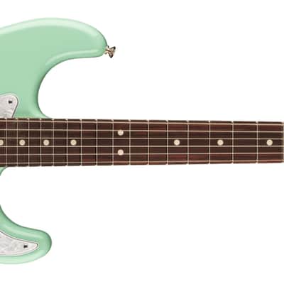 Fender Tom DeLonge Stratocaster Rosewood Fingerboard - Surf Green image 7