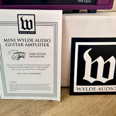 Wylde Audio 50W MINI PURPLE LIMITED EDITION 2026 - ZAKK SABBATH PURPLE image 8