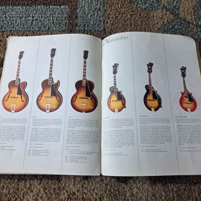 Vintage 1966 Gibson Full-Line Full-Color Catalog! Rare, Original Case Candy, Paperwork! image 19