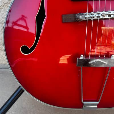 Epiphone EA-250 with Trapeze Tailpiece image 6