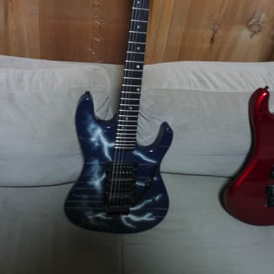Kramer NightSwan 1987 Lightning finish! image 1
