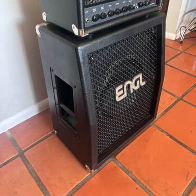 Head and cabinet Engl Fireball 25 head and 1x12 Engl professional slant cabinet 2024 - Black image 5