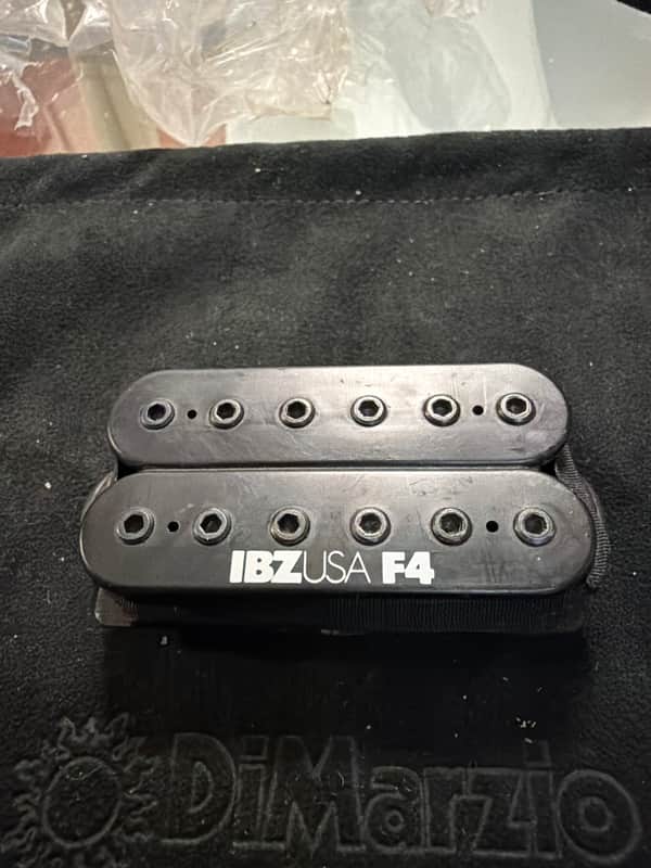 Ibanez IBZ USA F4 reverse by dimarzio 1990 - Black image 1