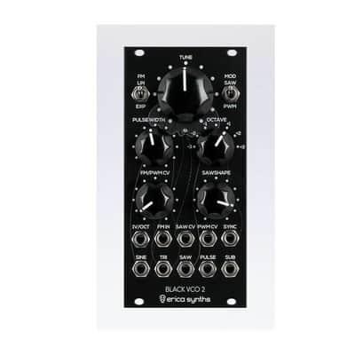 Erica Synths Black VCO2 Analogue Voltage Controlled Oscillator Module image 1