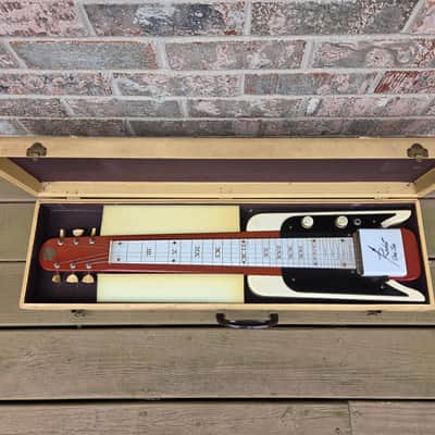 Vintage 1956 National (Valco) Rocket One Ten Lap Steel Electric Guitar w/ Hardshell Case! image 2