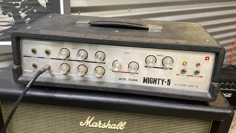 Ace Tone Mighty 5 - Vintage All Tube Amp - Guitar Head - Made in Japan image 1