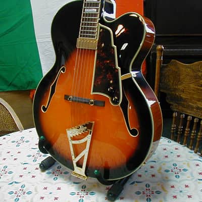 D'Angelico Excel EXL-1 Hollow Body Archtop 2010s - Vintage Sunburst image 3