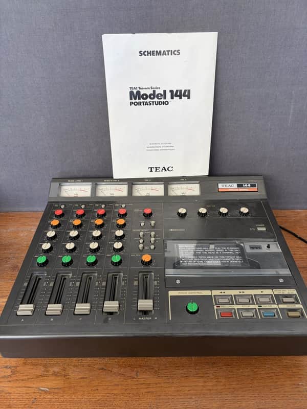TEAC Tascam Series 144 4-Track Cassette Recorder image 1