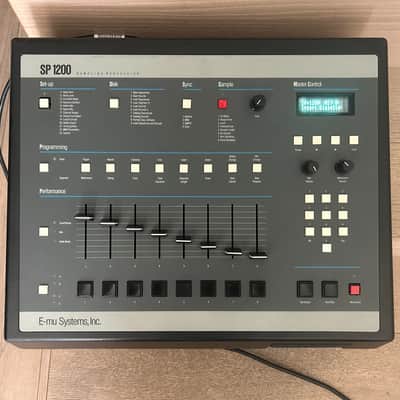 E-MU Systems SP-1200 8-Voice Drum Sampler 1987 - 1996 - Black image 1