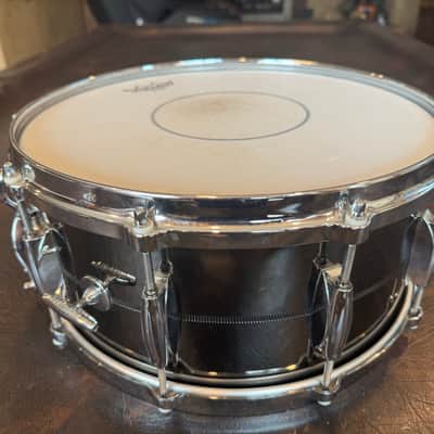 Gretsch G4164SS USA Custom Solid Steel 6.5x14" 10-Lug Snare Drum - Black Nickel-Plated image 3