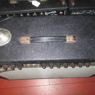 1971 Fender Twin Reverb Silverface w/ Footswitch image 5