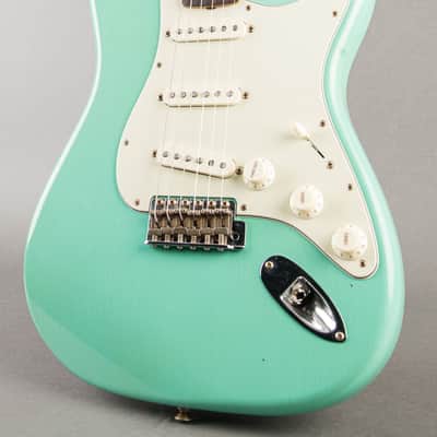Fender Custom Shop Stratocaster Journeyman 2023, Aged Seafoam Green image 2