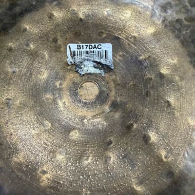 Used Meinl Byzance 17" Dark Crash Cymbal Made in Turkey 1242 grams image 8