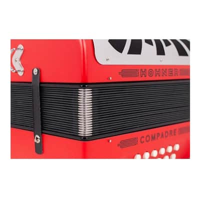 Compadre EAD Accordion (Red) with Gig Bag image 6