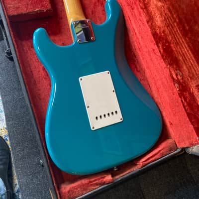 Fernandes The Revival 1983 - Turquoise w/ Duncan Pickups image 11
