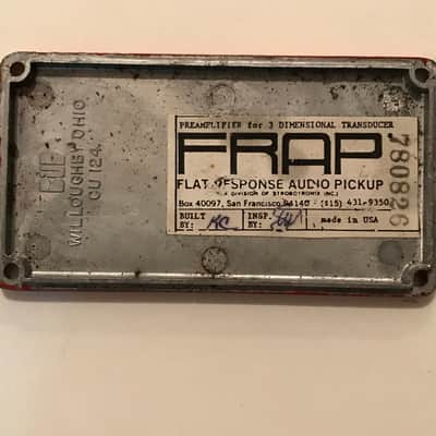 FRAP acoustic pickup & 3 FRAP Preamps (Neil Young’s Secret Acoustic Tone) image 7
