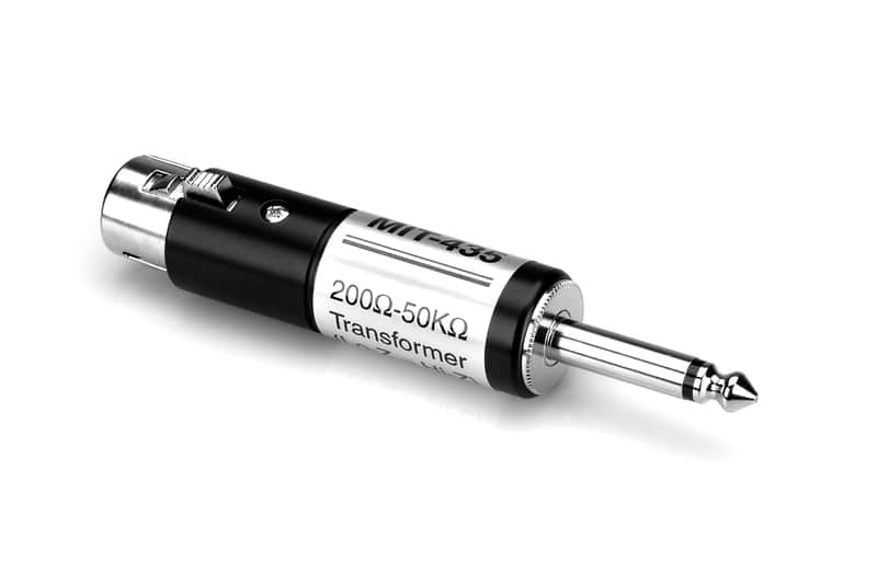 Impedance Transformer, XLR3F to 1/4 in TS image 1