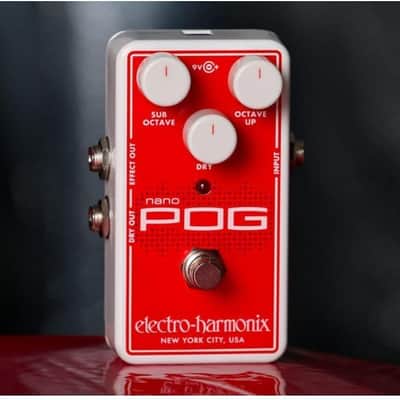 Electro Harmonix Nano Pog Pitch Shifter Guitar Effects Pedal image 4
