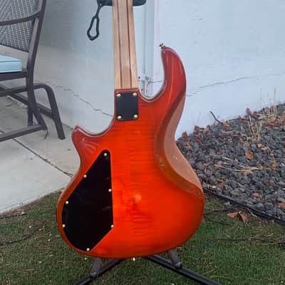 Octave Wals mk2 tribute 2022 Orange flame burst image 7
