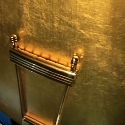 24k Gold Semi hollow electric guitar image 11