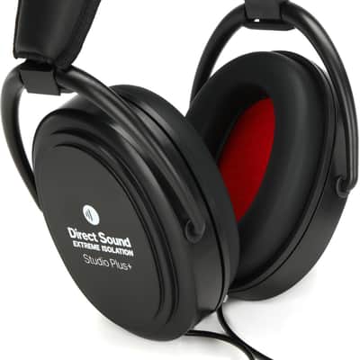 Direct Sound Studio Plus+ Isolating Headphones - Jet Black image 1