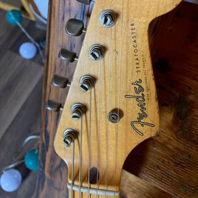 Fender Stratocaster '55 Relic - Jason Smith Masterbuilt (2023) - Sunburst image 12