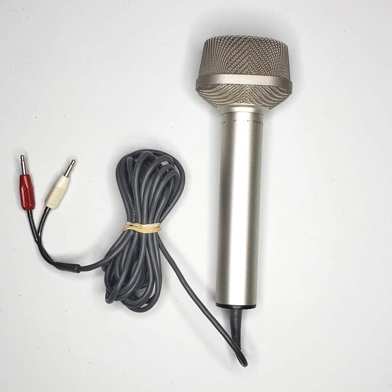 Vintage Sony ECM-99 One Point Stereo Electret Condenser Microphone