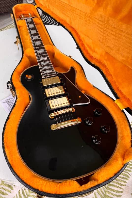 Gibson Custom 1957 Les Paul Custom Reissue 3-Pickup 2025 - Ebony
