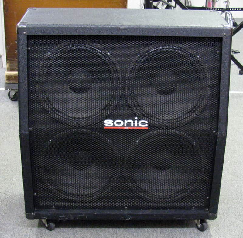 Sonic ES412 Slant 4 X 12" Guitar Speaker Cabinet - Made in U.S.A. image 1