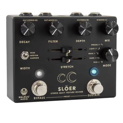 Walrus Audio SLOER Stereo Ambient Reverb Black image 4