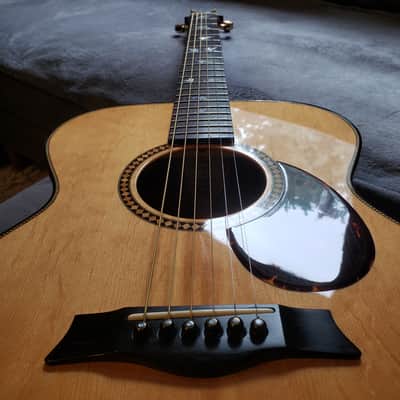 Colby Horton | OM | Serial #18 | 7•25•2007 | Mahogany & Bearclaw Sitka Spruce image 5