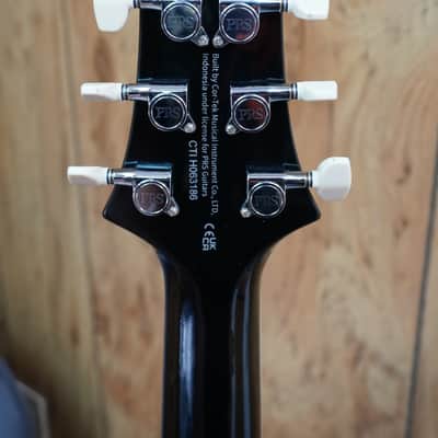 PRS SE Custom 24 Quilt - Teal Black image 7