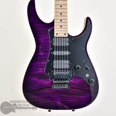 Tom Anderson Guardian Angel Transparent Purple Burst (s/n: 02-23-26P) image 2