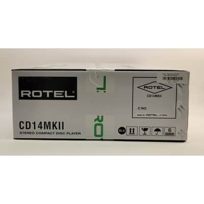 ROTEL CD14 MKII CD Player - Black - New in Box image 4