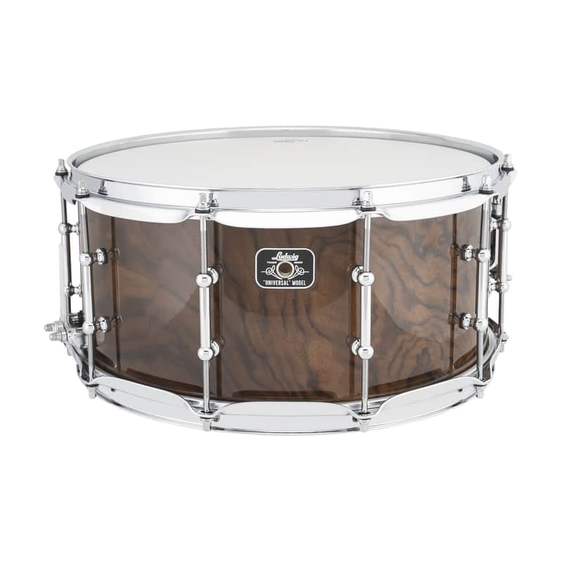 Ludwig LU6514WA Universal Walnut 6.5x14" Snare Drum image 1