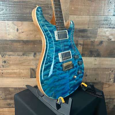 PRS Wood Library DGT, David Grissom Signature, Electric Guitar, Quilt 10 Top, Aquableaux Finish, PRS Paisley Case, 559 image 2