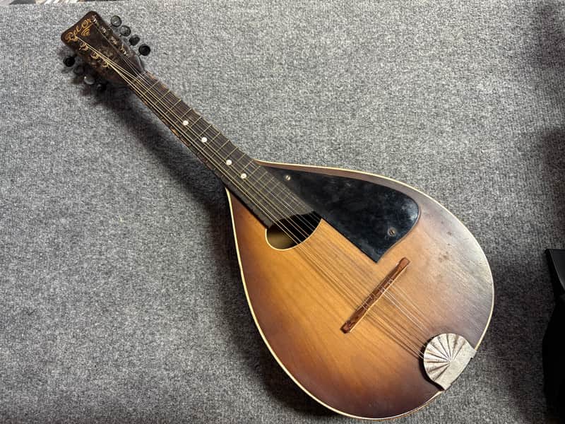 50's Vintage Del Oro Mandolin with Original Case image 1