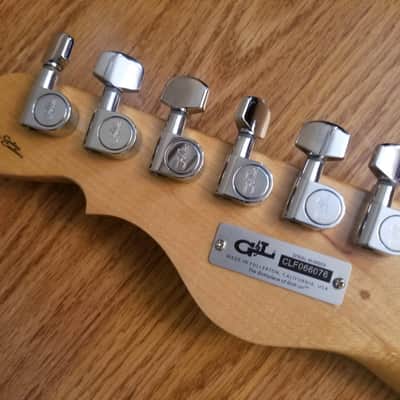G&L ASAT Deluxe II Korina image 14