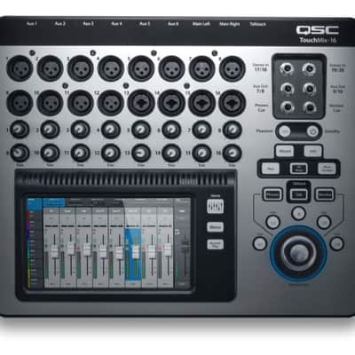 QSC TouchMix-16 Touch Screen Compact Digital Mixer 2010s - Silver image 2