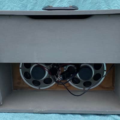 Davoli Jolly DTE 535 Petite 1965 - grey tolex - Made in Italy Tube Amp image 2