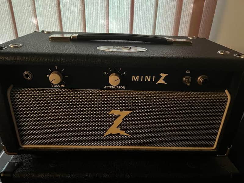 Dr. Z 5 watt Mini Head with built in (Brake Lite) attenuator commemorative "20th Anniversary" versions 2008 - Black image 1