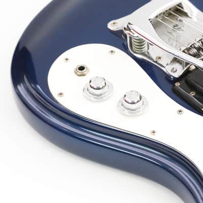 1966 Mosrite The Ventures Model XII 12-String Vintage Electric Solidbody Guitar – ’66 Post Vibramute in Original Dark Ink Blue Metallic w/ Orig. Hard Case (T193) image 8