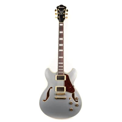 Ibanez AS73G AS Artcore Moonstone Silver Flat image 2