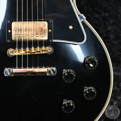 Gibson Les Paul Custom Reissue '57 VOS from 2024 in Ebony with original hardcase image 4