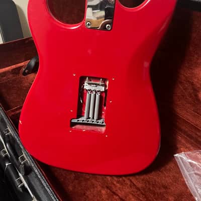 Fender Squire Stratocaster 1993-1994 - Red image 3