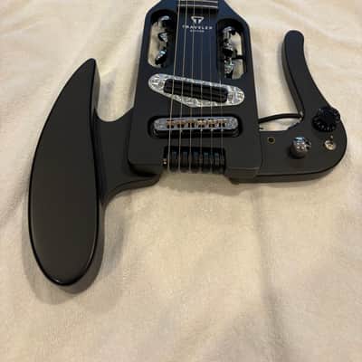 Traveler Guitar Pro‑Series Mod‑X (Black) w/ Original Gig Bag + Manuals - Like New image 4