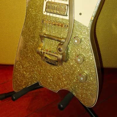 2024 Gretsch USA Custom Shop G6199-BB Billy Bo Master Build Gold Sparkle image 1