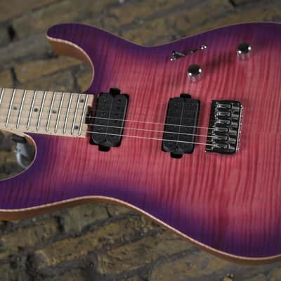 ESP USA M-II HT SD RM - Cranberry Burst - Demo image 14